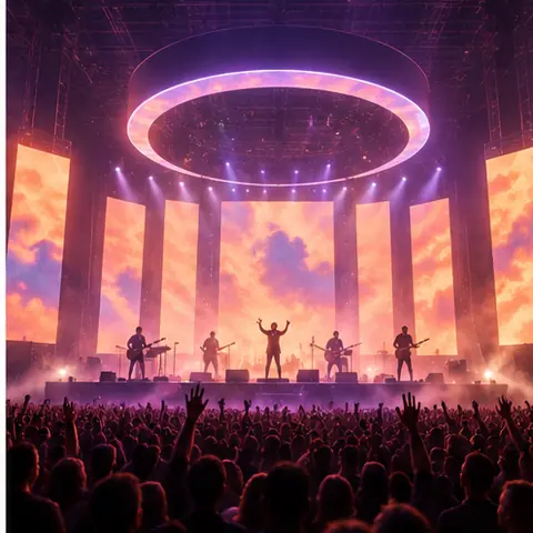 Original media visual concept, Afterglow