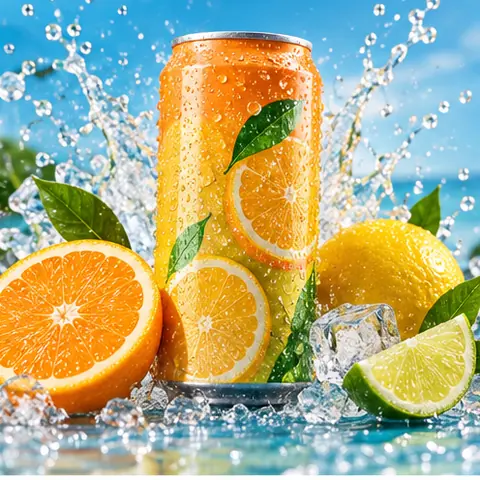 Original food & drink visual concept, Zest
