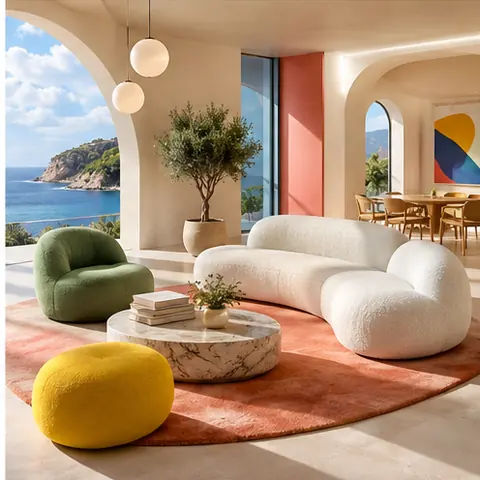 Original interiors visual concept, Maison Dune